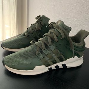 Adidas EQT Army Green Support ADV Tennis Shoes